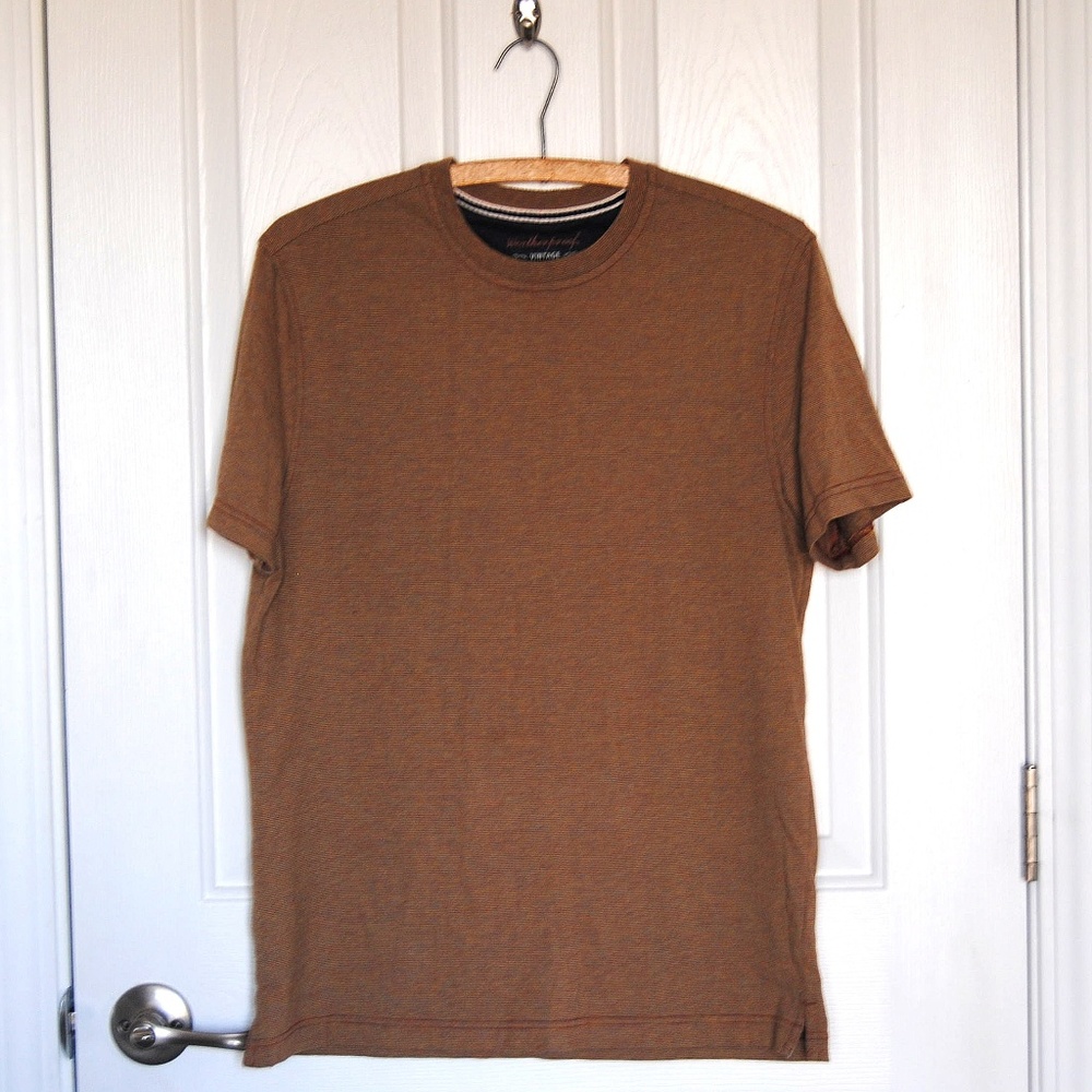 Weatherproof Orange Mens T-Shirt size Medium